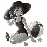 Audrey Glamour WhatsApp Sticker #15