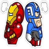 Avengers Viber WhatsApp Sticker #17