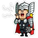 Avengers Viber WhatsApp Sticker #23