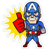 Avengers Viber WhatsApp Sticker #5