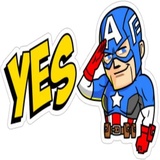 Avengers Viber WhatsApp Sticker #7