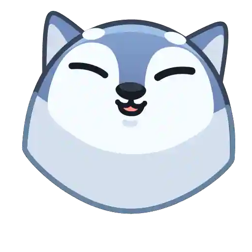 Wolf Awoo Emoji