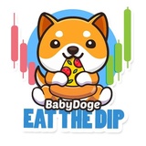 BABYDOGE Coin WhatsApp Sticker #5