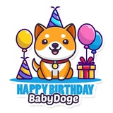 BABYDOGE Coin WhatsApp Sticker #6