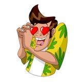 BBM Ace Ventura WhatsApp Sticker #25