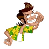 BBM Ace Ventura WhatsApp Sticker #27