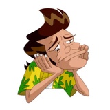 BBM Ace Ventura WhatsApp Sticker #28
