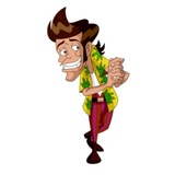 BBM Ace Ventura WhatsApp Sticker #5