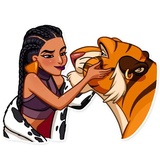Badass Disney WhatsApp Sticker #25