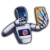 Baddy Bot WhatsApp Sticker #7