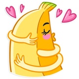 Banana WhatsApp Sticker #13