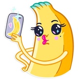 Banana WhatsApp Sticker #16