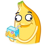 Banana WhatsApp Sticker #17
