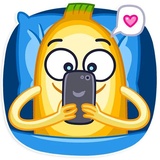 Banana WhatsApp Sticker #18