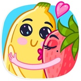 Banana WhatsApp Sticker #2