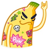 Banana WhatsApp Sticker #22