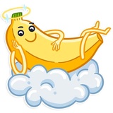 Banana WhatsApp Sticker #25