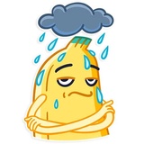 Banana WhatsApp Sticker #28