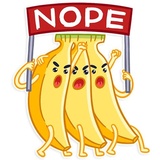 Banana WhatsApp Sticker #30