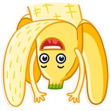 Banana WhatsApp Sticker #5