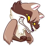 Bandit Raccoon WhatsApp Sticker #28