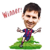 Barcelona WhatsApp Sticker #27