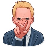 Barney Stinson WhatsApp Sticker #11