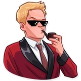 Barney Stinson WhatsApp Sticker #24