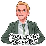 Barney Stinson WhatsApp Sticker #28