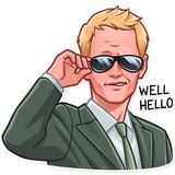 Barney Stinson WhatsApp Sticker #5
