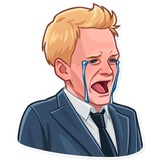 Barney Stinson WhatsApp Sticker #7
