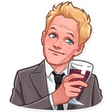 Barney Stinson WhatsApp Sticker #8