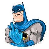 Silver Age Batman WhatsApp Sticker #11
