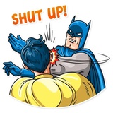 Silver Age Batman WhatsApp Sticker #21