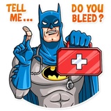 Silver Age Batman WhatsApp Sticker #22