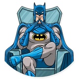 Silver Age Batman WhatsApp Sticker #23