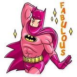Silver Age Batman WhatsApp Sticker #25