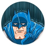 Silver Age Batman WhatsApp Sticker #30