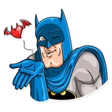 Silver Age Batman WhatsApp Sticker #4