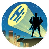 Silver Age Batman WhatsApp Sticker #5