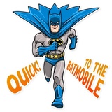 Silver Age Batman WhatsApp Sticker #8