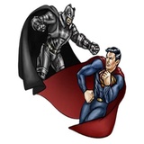 Batman vs Superman WhatsApp Sticker #2