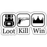 Battle Royale Fortnite WhatsApp Sticker #16