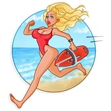 Baywatch WhatsApp Sticker #15