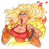 Baywatch WhatsApp Sticker #20