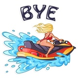 Baywatch WhatsApp Sticker #23