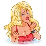 Baywatch WhatsApp Sticker #8