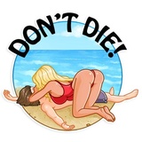 Baywatch WhatsApp Sticker #9