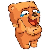 Honey Bear WhatsApp Sticker pack