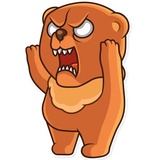 Honey Bear WhatsApp Sticker #12